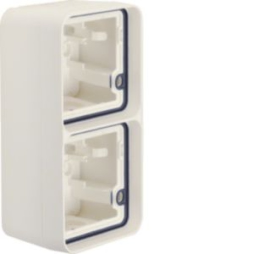cubyko  Cx saliente x2 vert IP55 brc