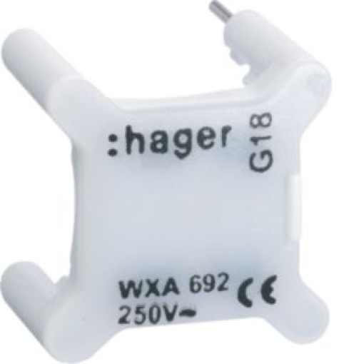 gallery Lâmpada pinterrup 250V branco