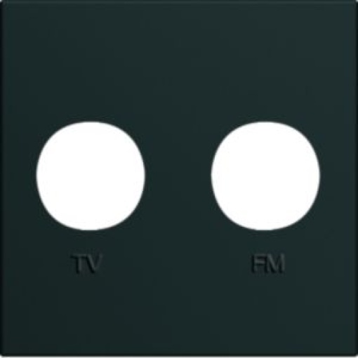 gallery 2M Espelho TVFM preto