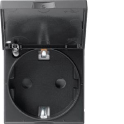 gallery 2M Tomada Schuko ctampa preto