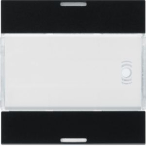 Tecla x2 gallery KNX com LED preto