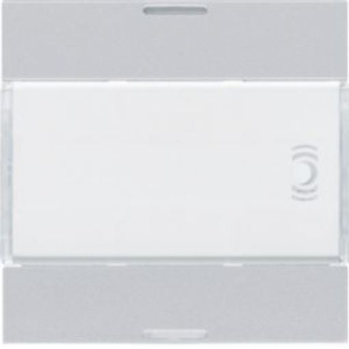 Tecla x2 gallery KNX com LED alumínio