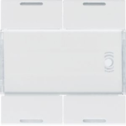 Tecla x4 gallery KNX com LED branco