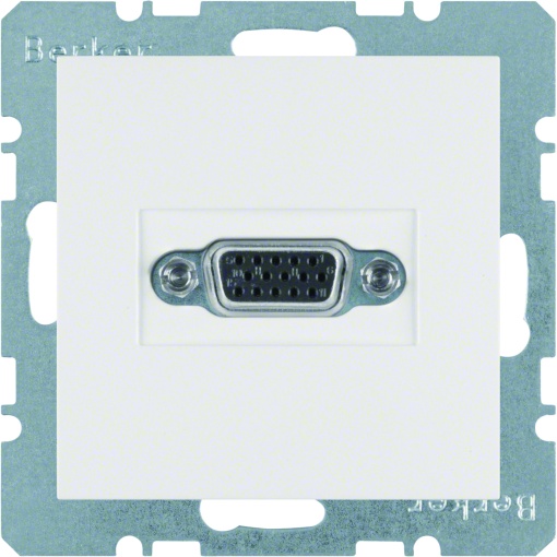 S.1B.x - tomada VGA, branco mate