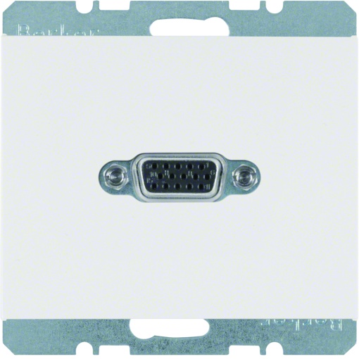 K.1K.5 - tomada VGA, branco