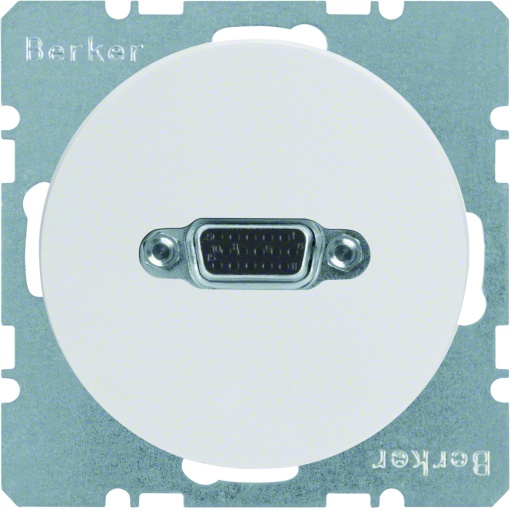 R.1R.3 - tomada VGA paraf., branco