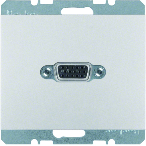 K.1K.5 - tomada VGA paraf., alum lac