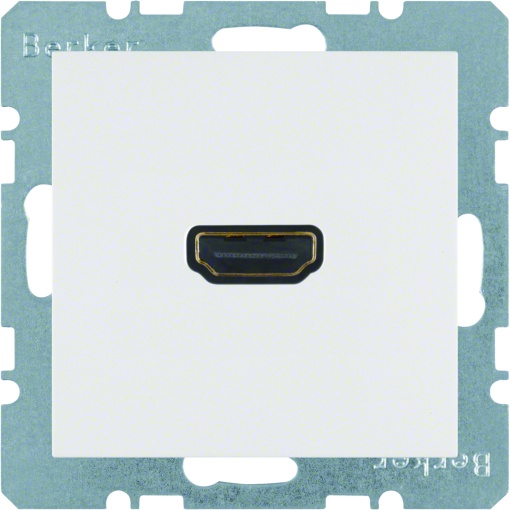 S.1B.x - tomada HDMI, branco mate