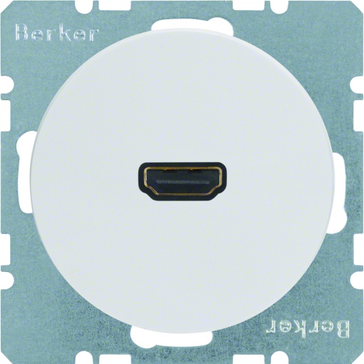 R.1R.3 - tomada HDMI, branco