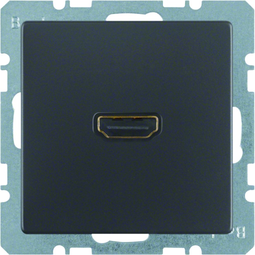 Q.x - tomada HDMI, antracite
