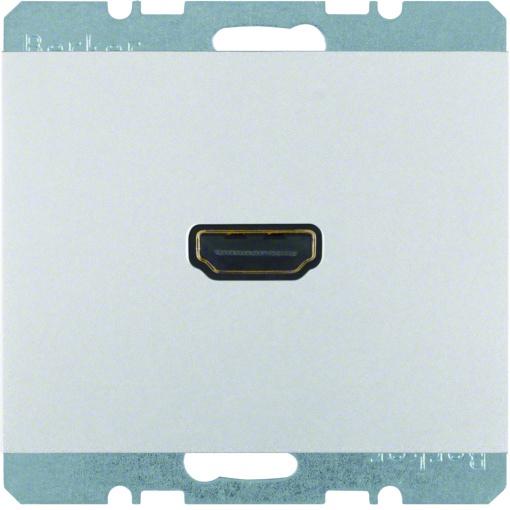 K.1K.5 - tomada HDMI ficha 90º, alu lac