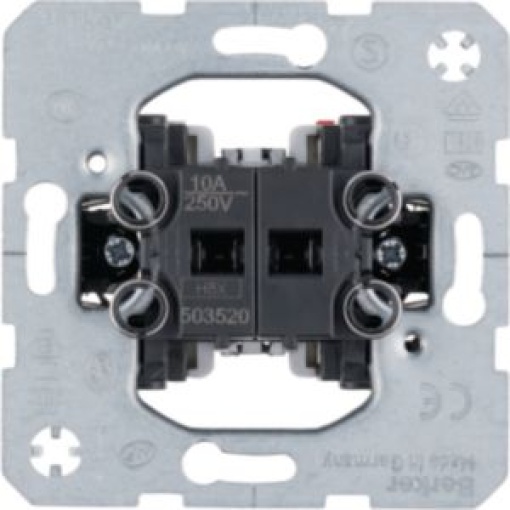 Botão duplo p estores 10A 250V