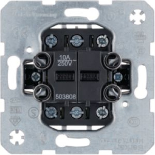 Botão inv duplo 2 entradas 10A 250V