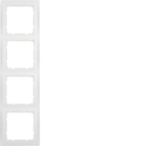 S1  quadro x4 branco mate