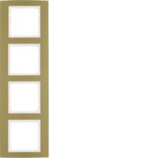 B3  quadro x4 douradobranco