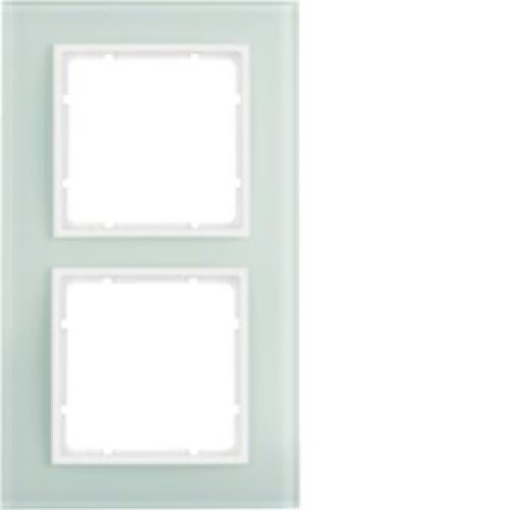 B7  quadro x2 Vidro branco