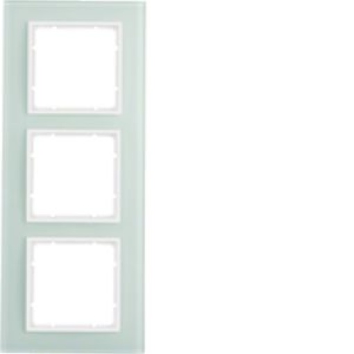 B7  quadro x3 Vidro branco