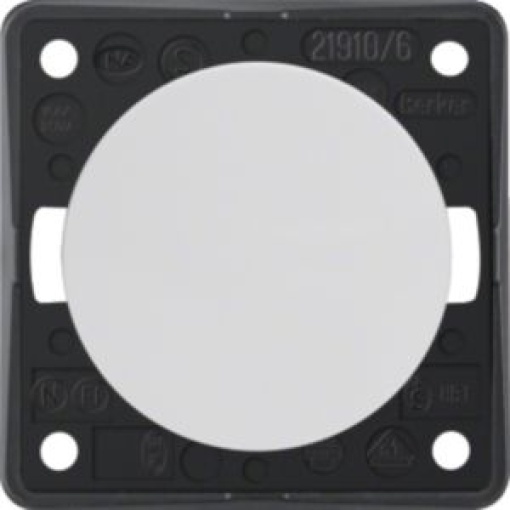Integro  comutador escada branco