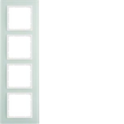 B7  quadro x4 Vidro branco