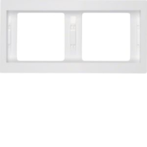 K1  quadro x2 horiz branco