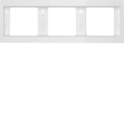 K1  quadro x3 horiz branco