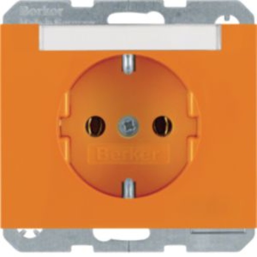 K1K5  Schuko petiqueta laranja