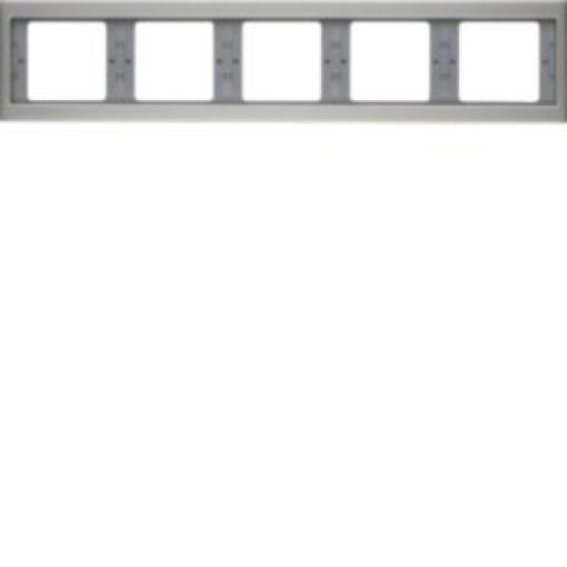 K5  quadro x5 horiz inox