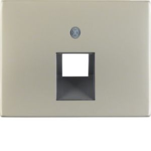 K1K5  espelho RJ45 simples inox