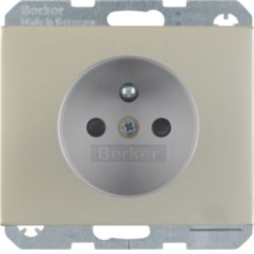 K1K5  tomada FR obturad inox
