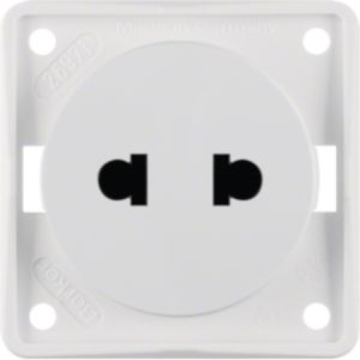 Integro  tomada EuroA branco mate