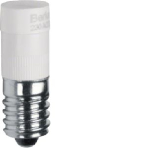 Lâmpada LED E10 branco 230V