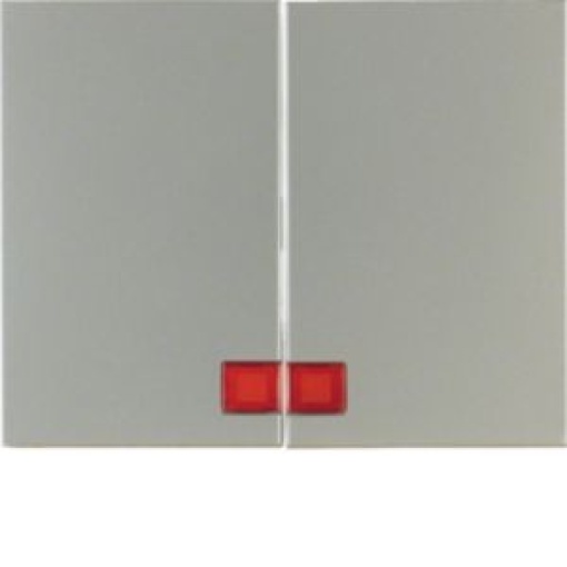 K1K5  tecla dupla c visor inox lac