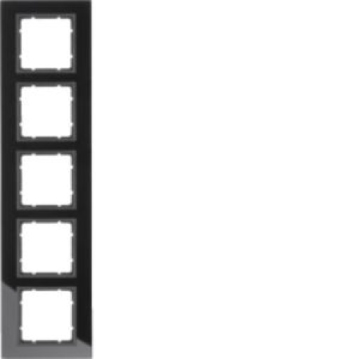 B7  quadro x5 Vidro preto