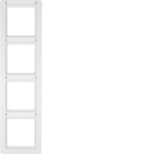 Q1  quadro x4 petiq vert branco