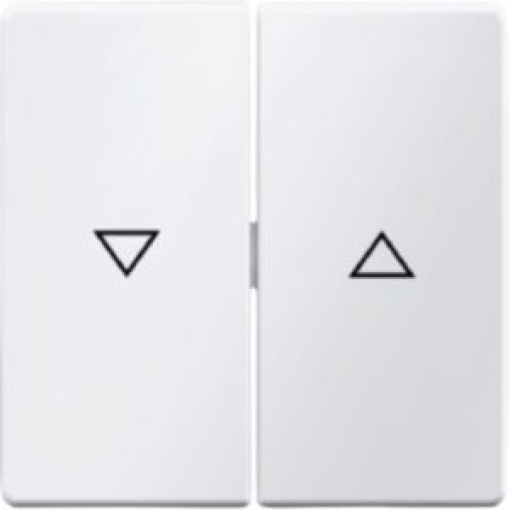 Qx  tecla dupla estores branco
