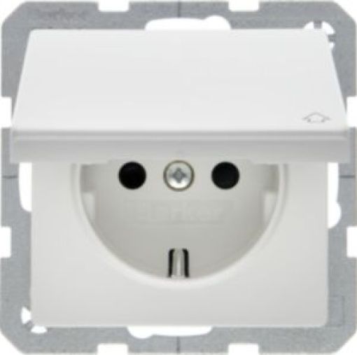 Qx  Schuko ctampa e obtur branco