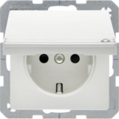Qx  Schuko ctampa e petiq branc