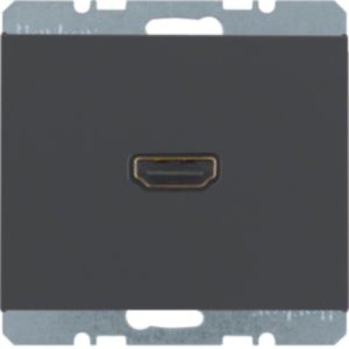 K1K5  tomada HDMI antracite mate