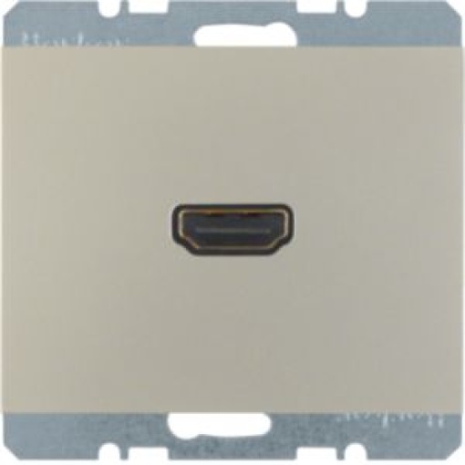 K1K5  tomada HDMI inox lac