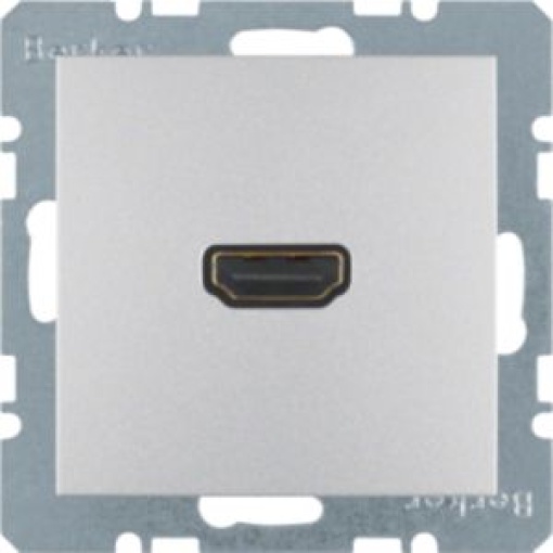 S1Bx  tomada HDMI ficha 90º alum mt