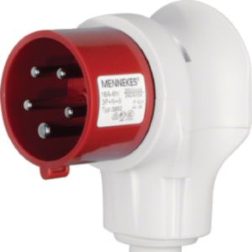 Connect  ficha CEE 5P 16A cinzencarn