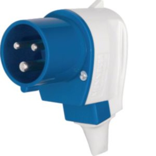 Connect  ficha CEE 3P 16A cinzazul