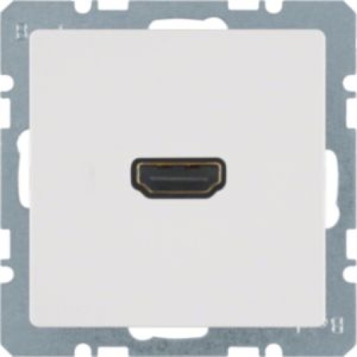 Qx  tomada HDMI branco
