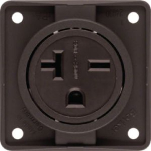 Integro  tomada NEMA 620R castnh mate