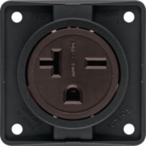 Integro  tomada NEMA 620R preto