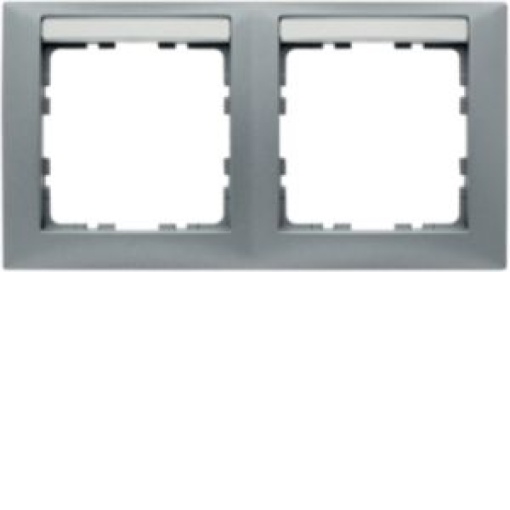 S1  quadro x2 petiq horz alu mate
