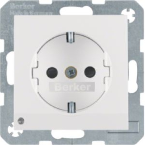 S1Bx  Schuko cLED orient branco