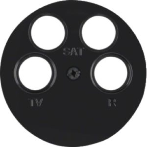 Rx  espelho TV 4 saídas preto