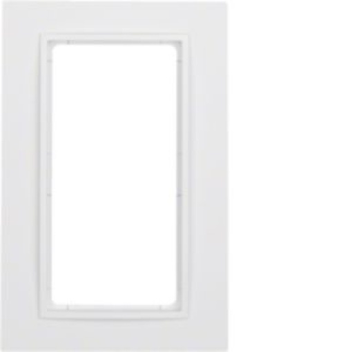 B7  quadro largo branco mate