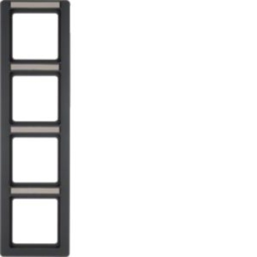 Q1  quadro x4 petiq vert antrac